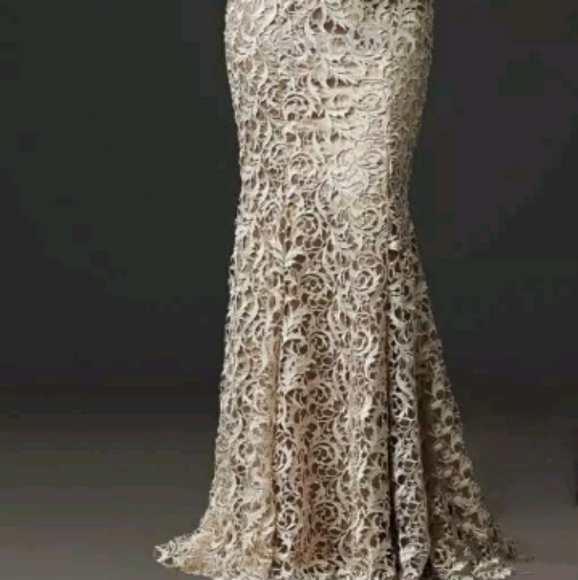 Mother of the bride lace gown - Picture 3 of 5